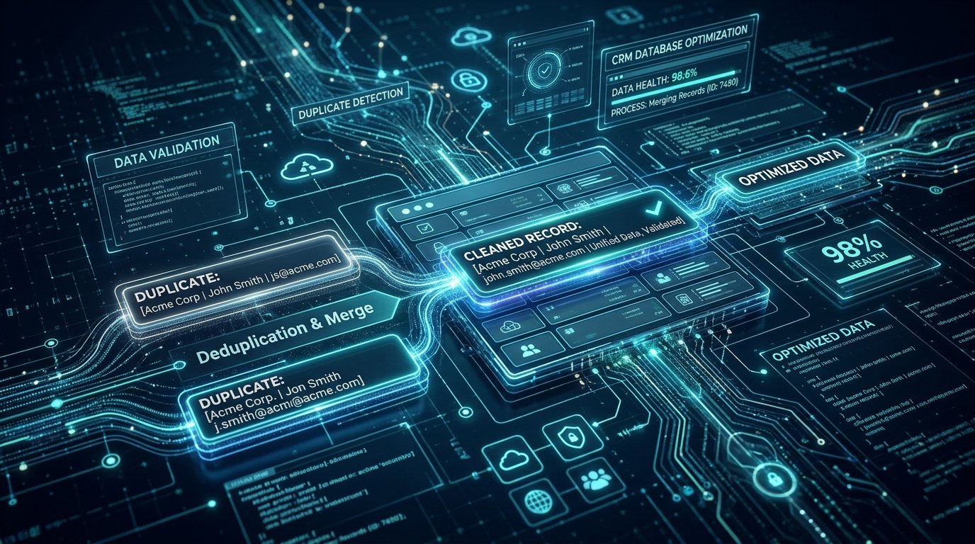 CRM Mükerrer Kayıt (Deduplication) Temizleme ve Veri Hijyeni Rehberi